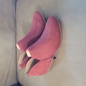 Dark red 8.5 soda shoe's